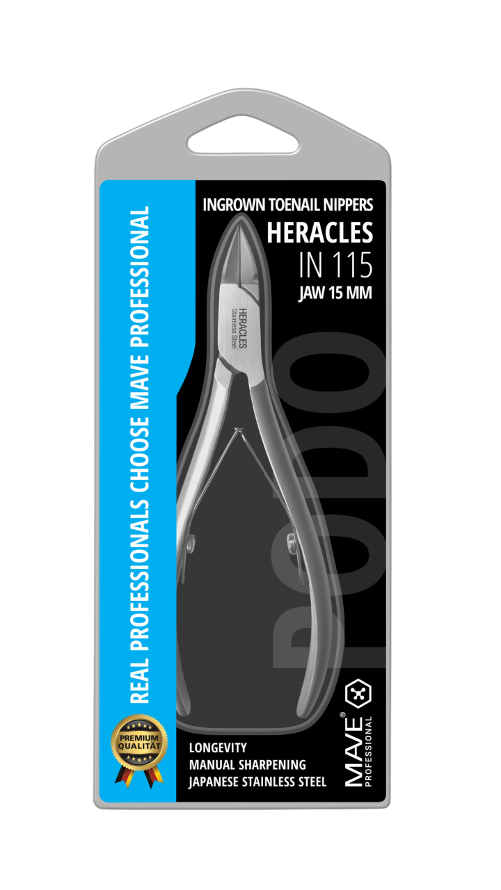 Zange für eingewachsene Zehennägel Heracles in 115 – 15 mm